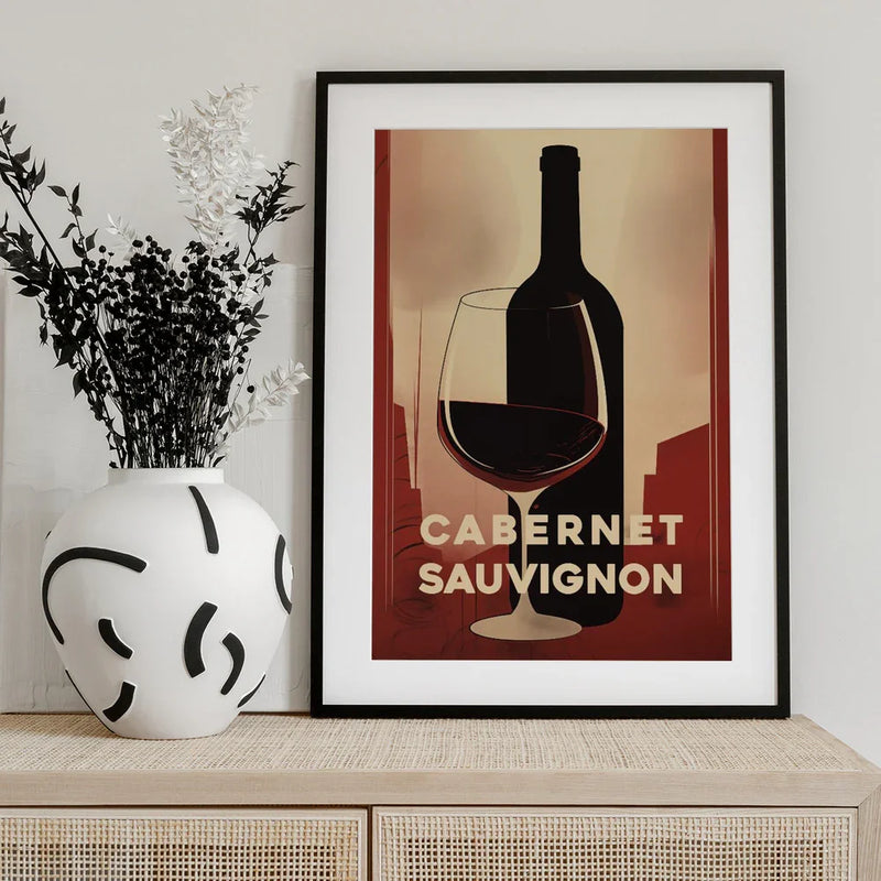 Red Red Wine No 3 - Andreas Magnusson Framed Art | Home or Office Art