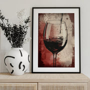 Red Red Wine No 5 - Andreas Magnusson Framed Art | Home or Office Art