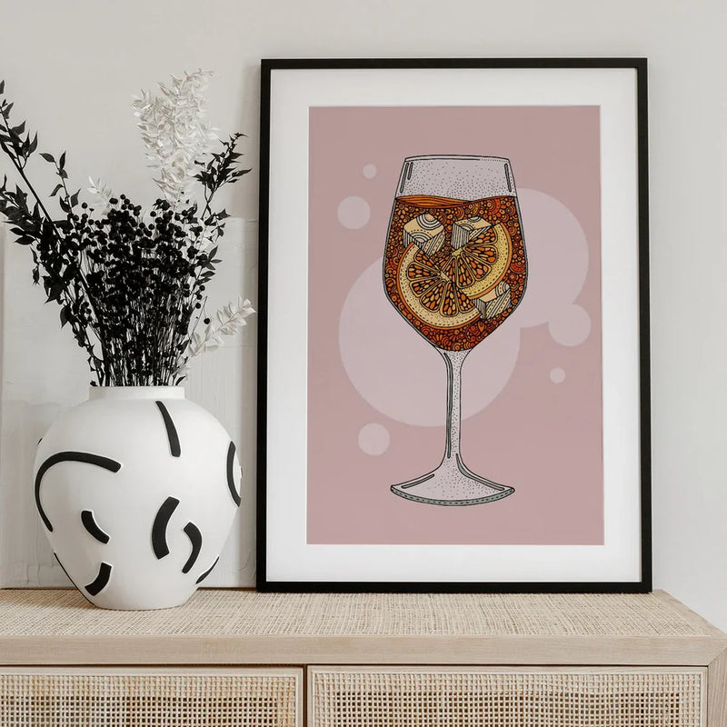 Zesty Glow - Valentina Harper Framed Art | Home or Office Art