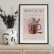 A Mug of Creamy Hot Cacao - Nazma Khokhar Framed Art | Home or Office Art