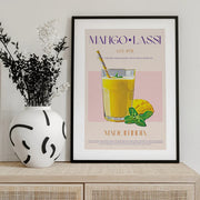 Mango Lassi Delight - Nazma Khokhar Framed Art | Home or Office Art