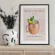 Moscow Mule Print - Nazma Khokhar Framed Art | Home or Office Art