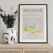 Pisco Delight - Nazma Khokhar Framed Art | Home or Office Art
