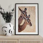 Do not worry, I'm here Framed Art Mathilde Guillemot | Home or Office Art