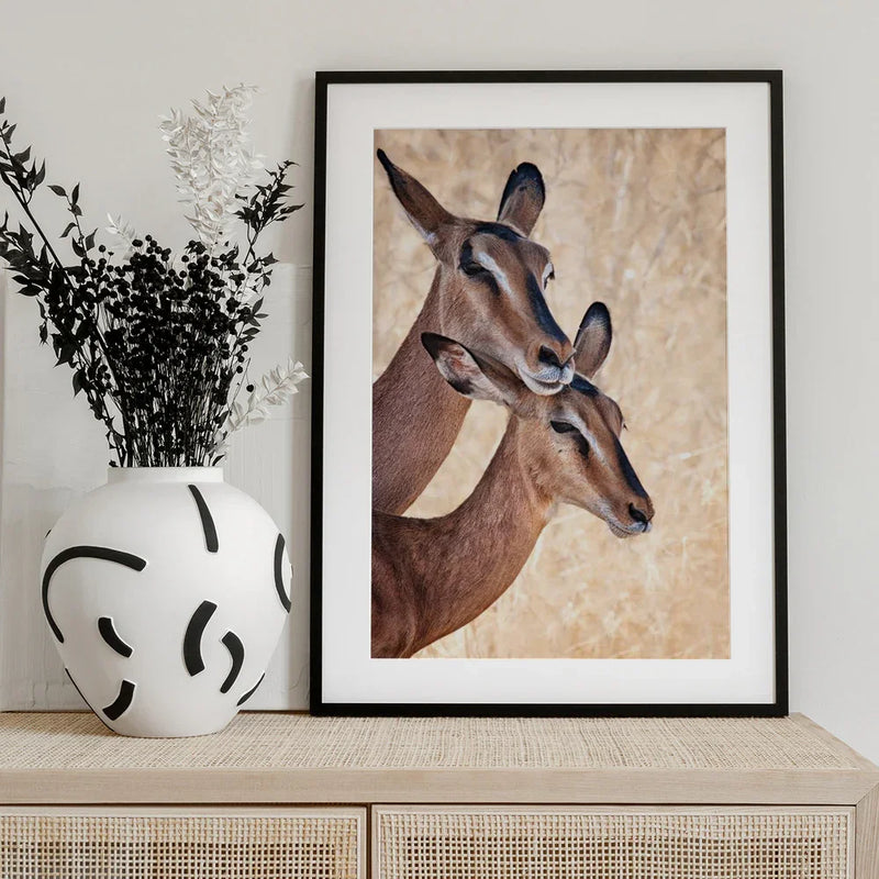 Do not worry, I'm here Framed Art Mathilde Guillemot | Home or Office Art