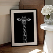Giraffe Portrait Framed Art WildPhotoArt | Home or Office Art