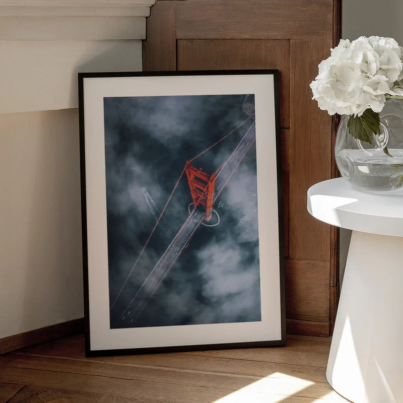 GGB from above Framed Art David George | Home or Office Art