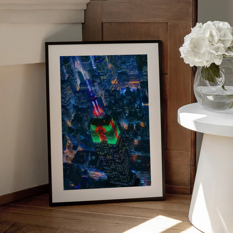 Flying NYC Framed Art Javier de la Torre | Home or Office Art