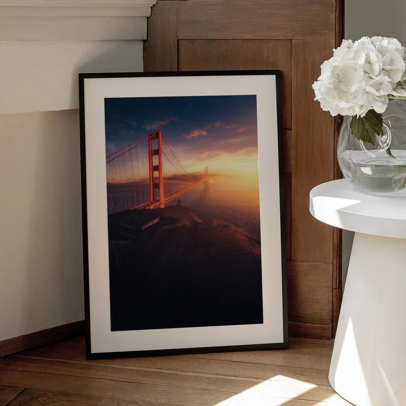 On the edge Framed Art David George | Home or Office Art