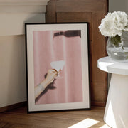 Here's To Pink 04 - Pictufy Studio III Framed Art | Home or Office Art
