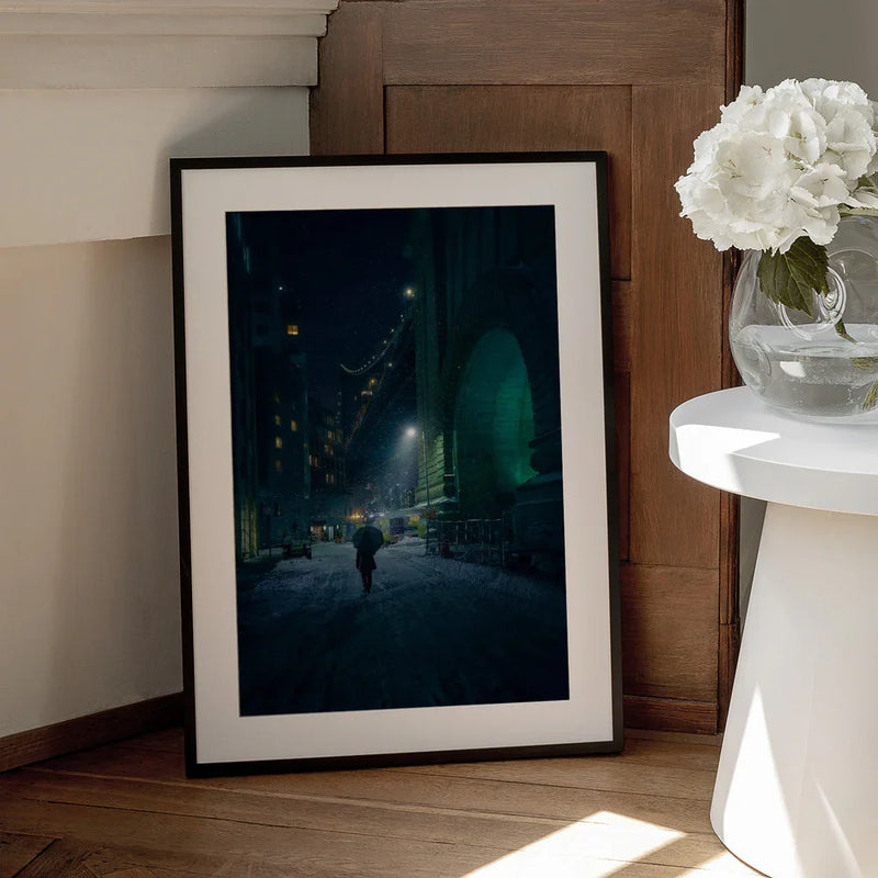 Under the Bridge Framed Art Javier de la Torre | Home or Office Art