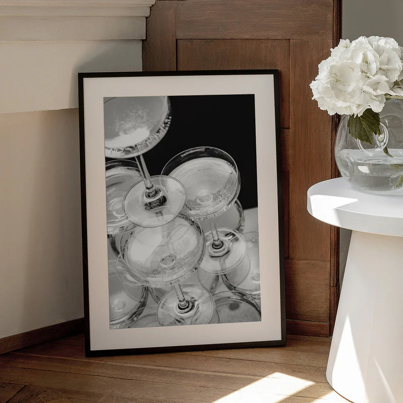 Champagne tower_5 - Pictufy Studio III Framed Art | Home or Office Art