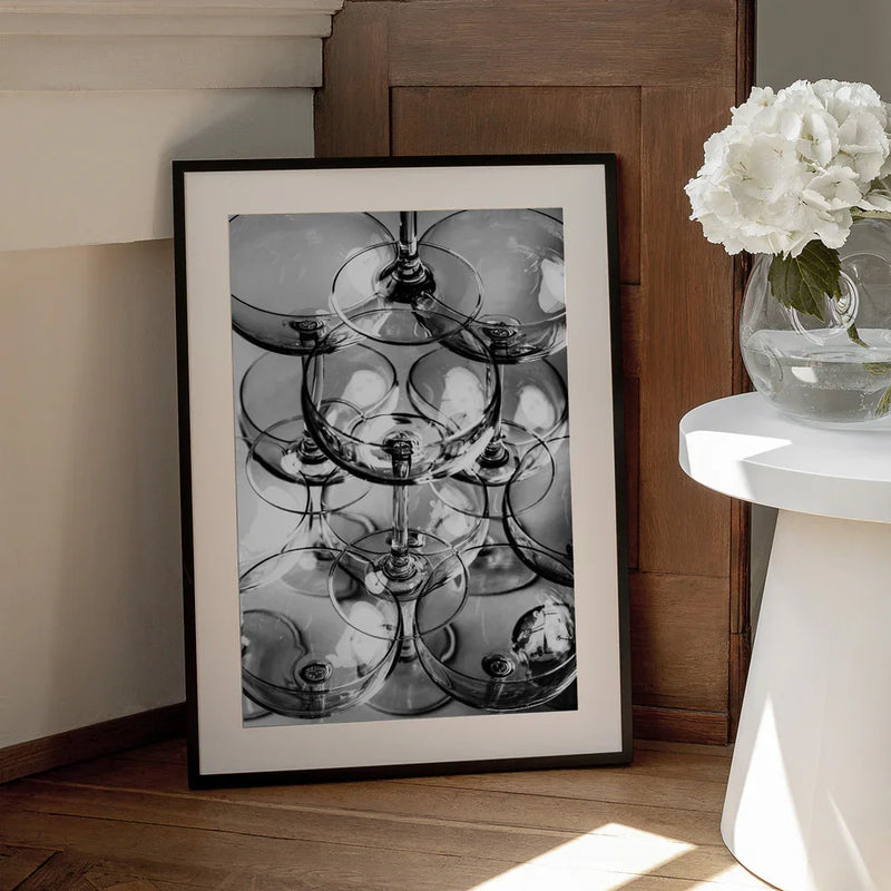 Champagne tower_8 - Pictufy Studio III Framed Art | Home or Office Art