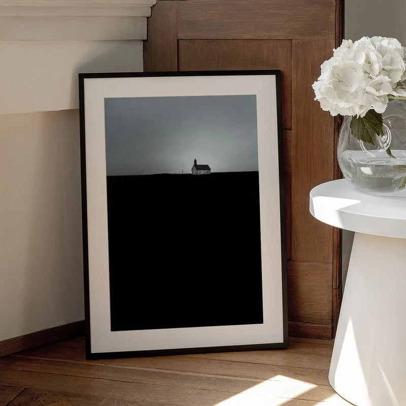 Strandarkirkja Framed Art Wave Faber | Home or Office Art