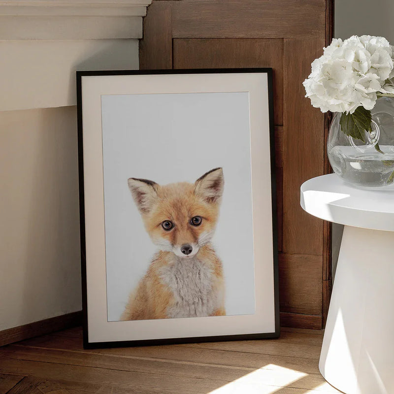 Baby Fox Framed Art Kathrin Pienaar | Home or Office Art