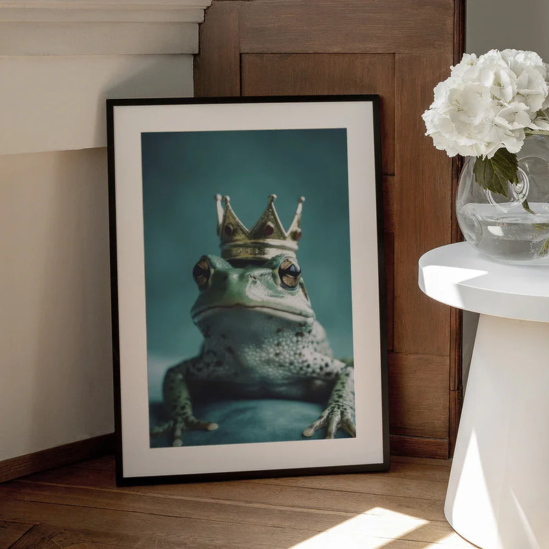 Kiss The Frog Framed Art Treechild | Home or Office Art