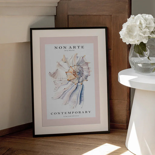Non Arte Sea Shell no.1 - Rikke Løndager Boisen Framed Art | Home or Office Art