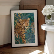 Cheetah In the Jungle 2 Framed Art Sarah Manovski | Home or Office Art