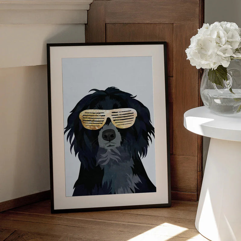 Hiphop Cockerspaniel Framed Art Sarah Manovski | Home or Office Art