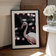 Disco Flamingo Framed Art Shot by Clint | Home or Office Art