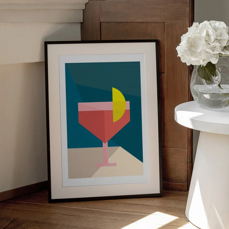 Cocktail Hour - Frankie Kerr-Dineen Framed Art | Home or Office Art
