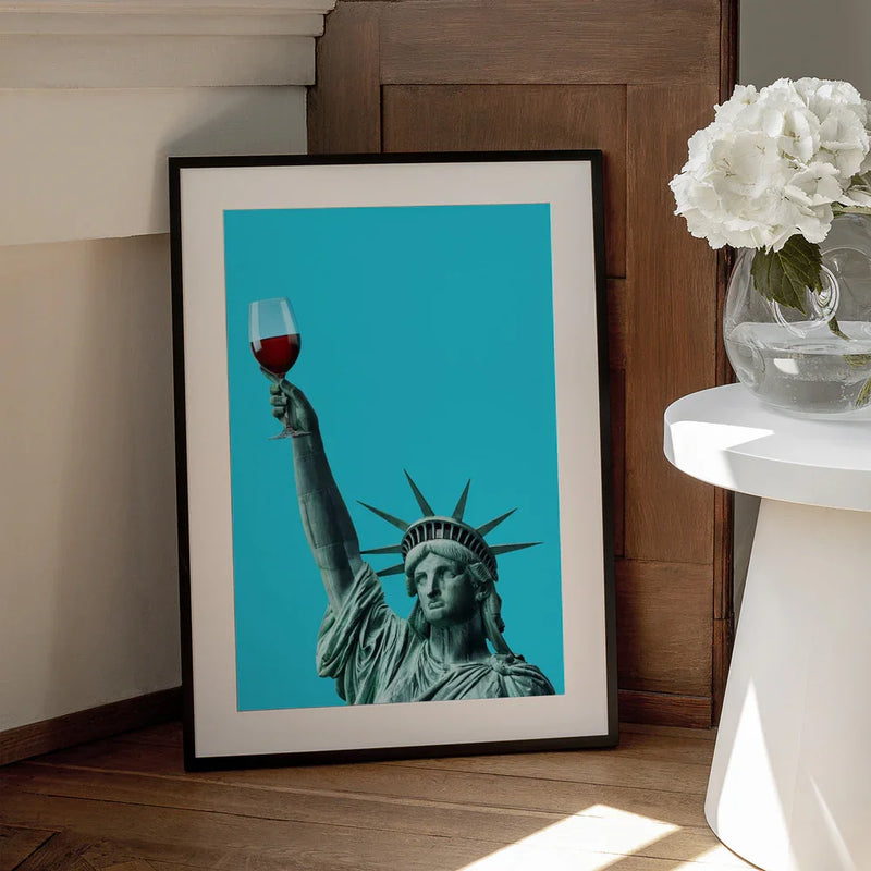 Liberty of Drinking - Artem Pozdniakov Framed Art | Home or Office Art