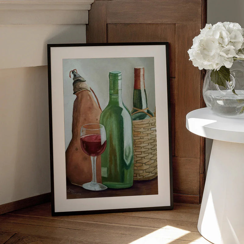 In the Winery - Angeles M. Pomata Framed Art | Home or Office Art