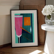 Mon Petite Crement Rosé - Bo Anderson Framed Art | Home or Office Art