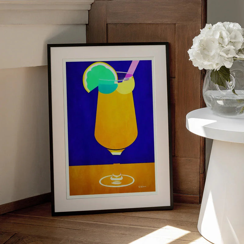 Pina Colada - Bo Anderson Framed Art | Home or Office Art