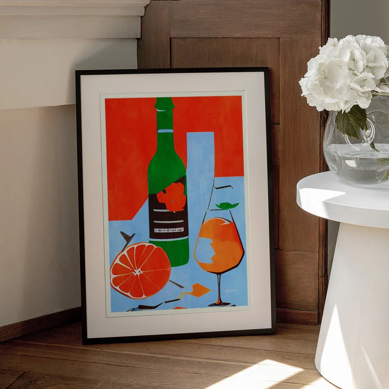 Sunny Picnic In the Park - Bo Anderson Framed Art | Home or Office Art