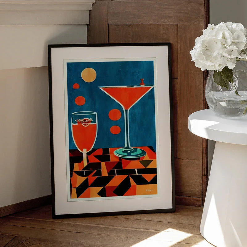 Midnight In Napoli - Bo Anderson Framed Art | Home or Office Art