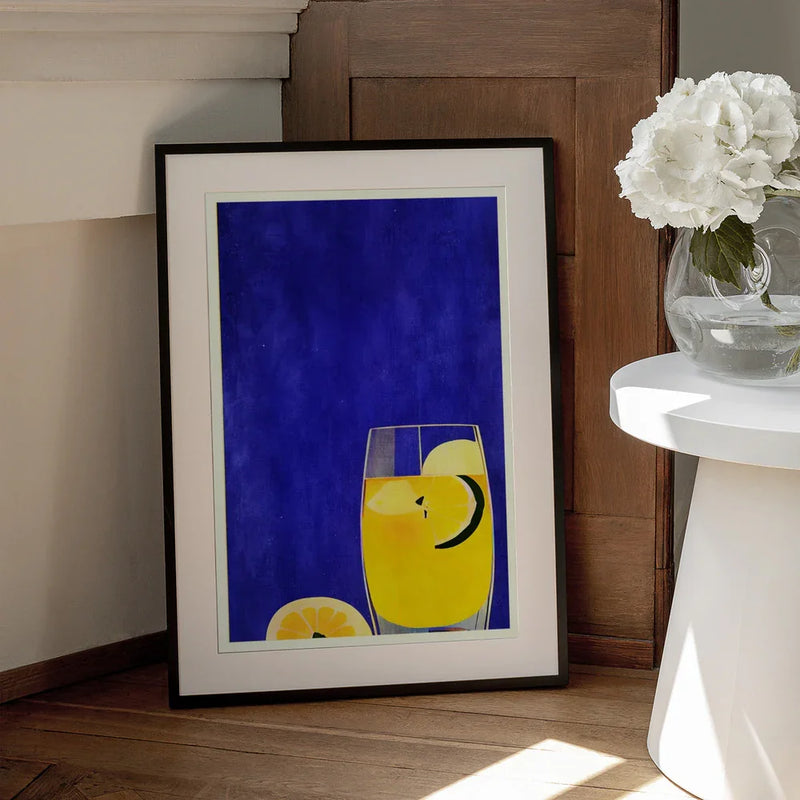 Ice Cold Lemonade - Bo Anderson Framed Art | Home or Office Art