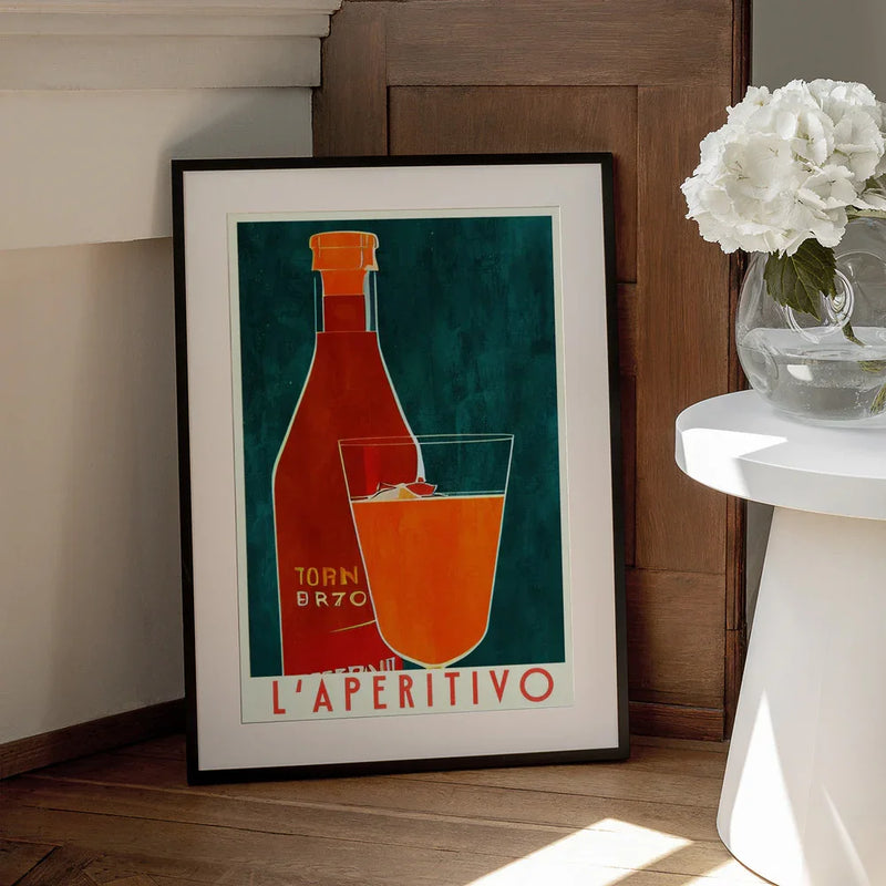 L'aperitivo - Bo Anderson Framed Art | Home or Office Art