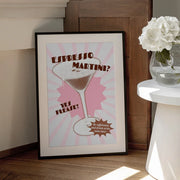 Fizz and Buzz Delight - Athene Fritsch Framed Art | Home or Office Art