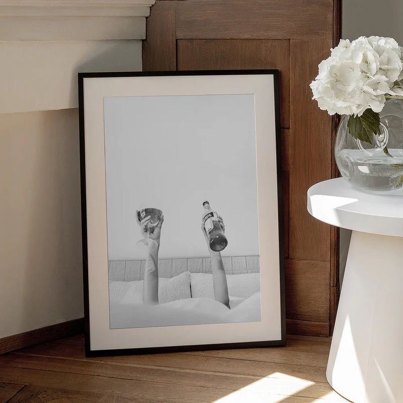 Aperol In Bed Grainy - Pictufy Studio III Framed Art | Home or Office Art