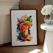 Drinks cocktail - Justyna Jaszke Framed Art | Home or Office Art