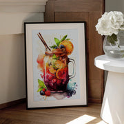 Drinks cocktail - Justyna Jaszke Framed Art | Home or Office Art