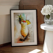 Drinks cocktail - Justyna Jaszke Framed Art | Home or Office Art