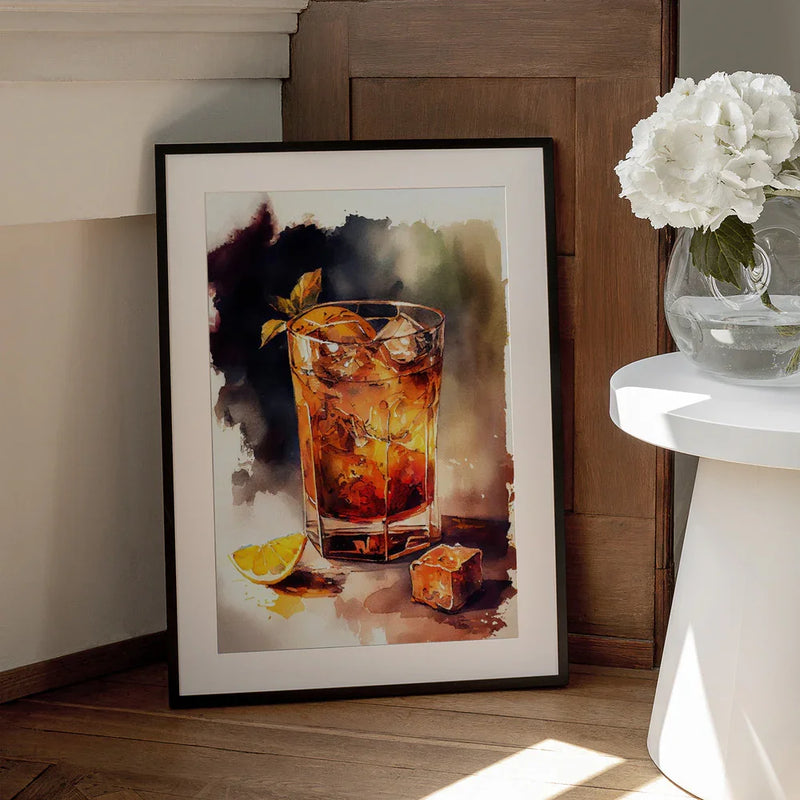 Drinks cocktail - Justyna Jaszke Framed Art | Home or Office Art