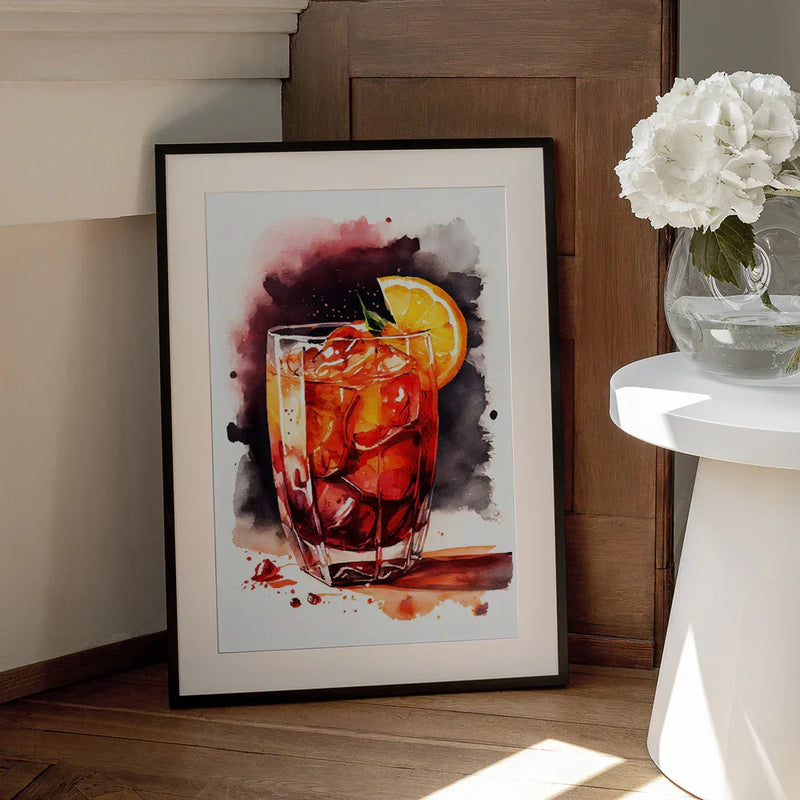 Drinks cocktail - Justyna Jaszke Framed Art | Home or Office Art