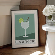 Gin &amp; Tonic - Andreas Magnusson Framed Art | Home or Office Art