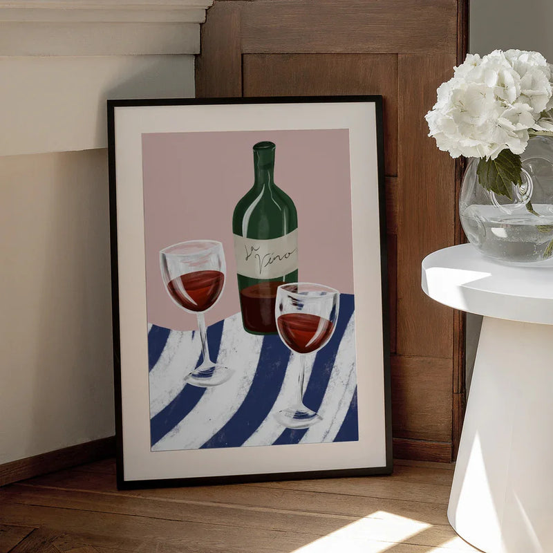 Wine time - EMELIEmaria Framed Art | Home or Office Art