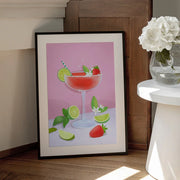 Daiquiri Cockail - Petra Lizde Framed Art | Home or Office Art