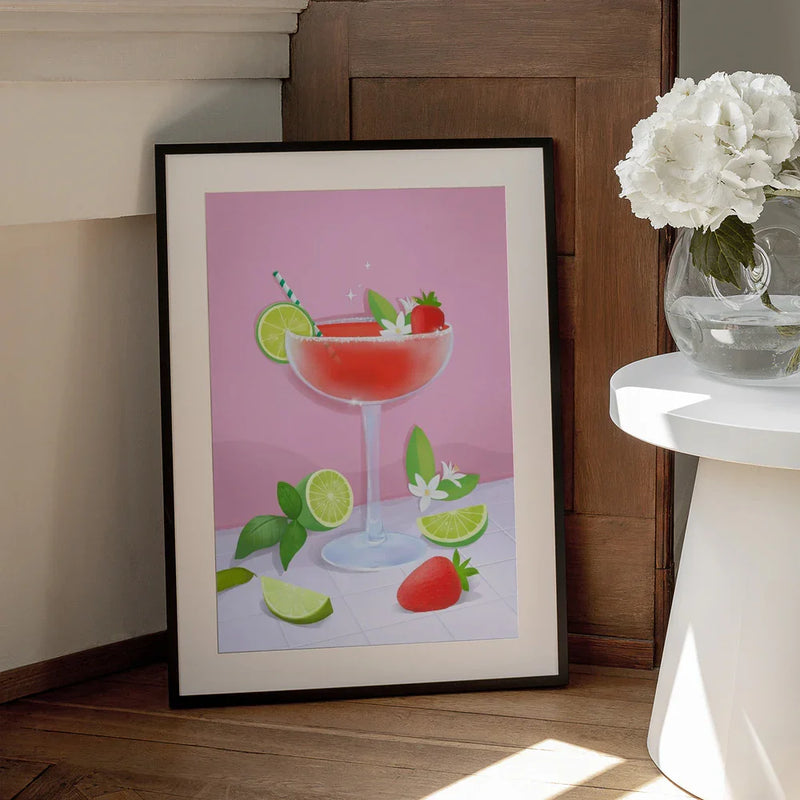 Daiquiri Cockail - Petra Lizde Framed Art | Home or Office Art
