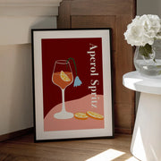 Aperol Spritz - Miho Art Studio Framed Art | Home or Office Art