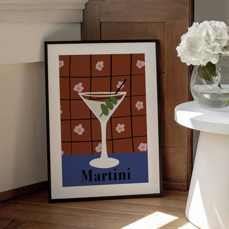 Martini - Miho Art Studio Framed Art | Home or Office Art