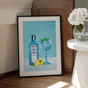 Gin Cocktail - Petra Lizde Framed Art | Home or Office Art
