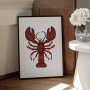 Bill the Lobster - Valentina Harper Framed Art | Home or Office Art