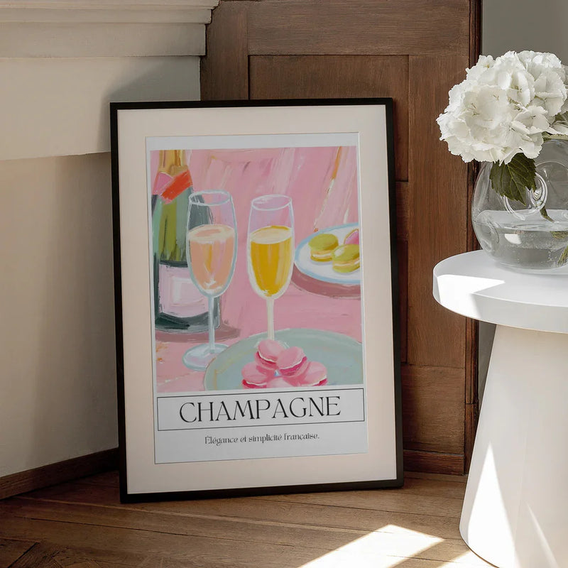 Champagne - Ohkimiko Framed Art | Home or Office Art
