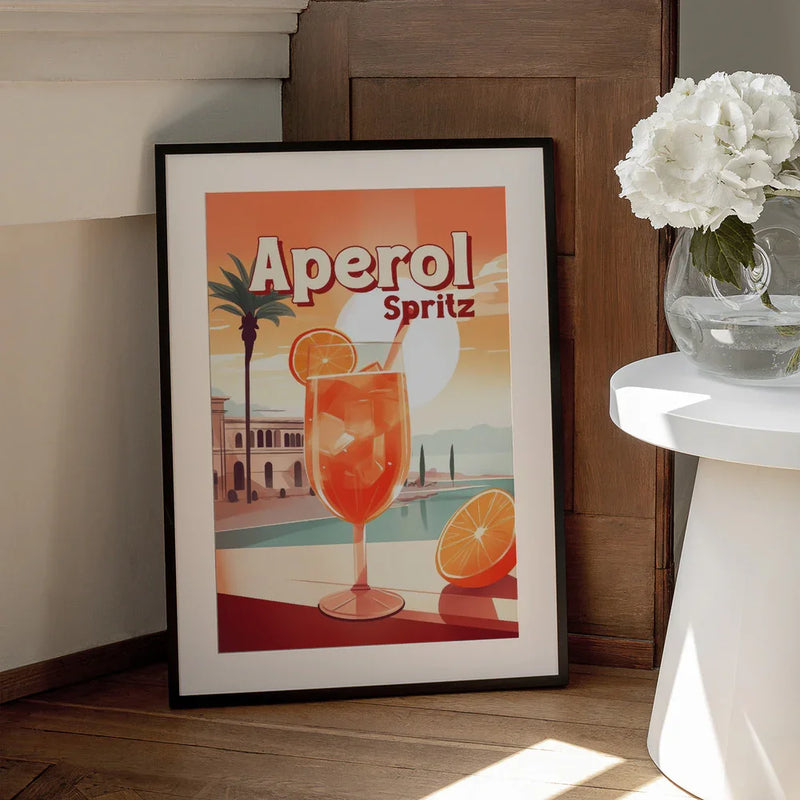 Aperol Spritz Tropical - Andreas Magnusson Framed Art | Home or Office Art